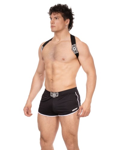 Harnais élastique Everette Noir sextoys et accessoires sur La Boutique du Hard