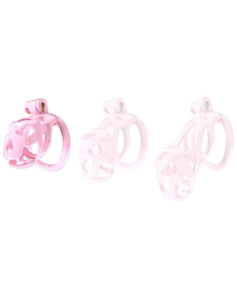 Cage de chasteté Bouh S 6 x 3.4 cm Rose sextoys et accessoires sur La Boutique du Hard