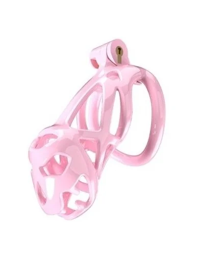 Cage de chasteté Bouh L 10 x 3.5 cm Rose sextoys et accessoires sur La Boutique du Hard