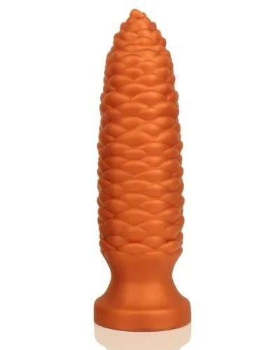 Plug Long Pine L 22 x 6 cm Orange sextoys et accessoires sur La Boutique du Hard
