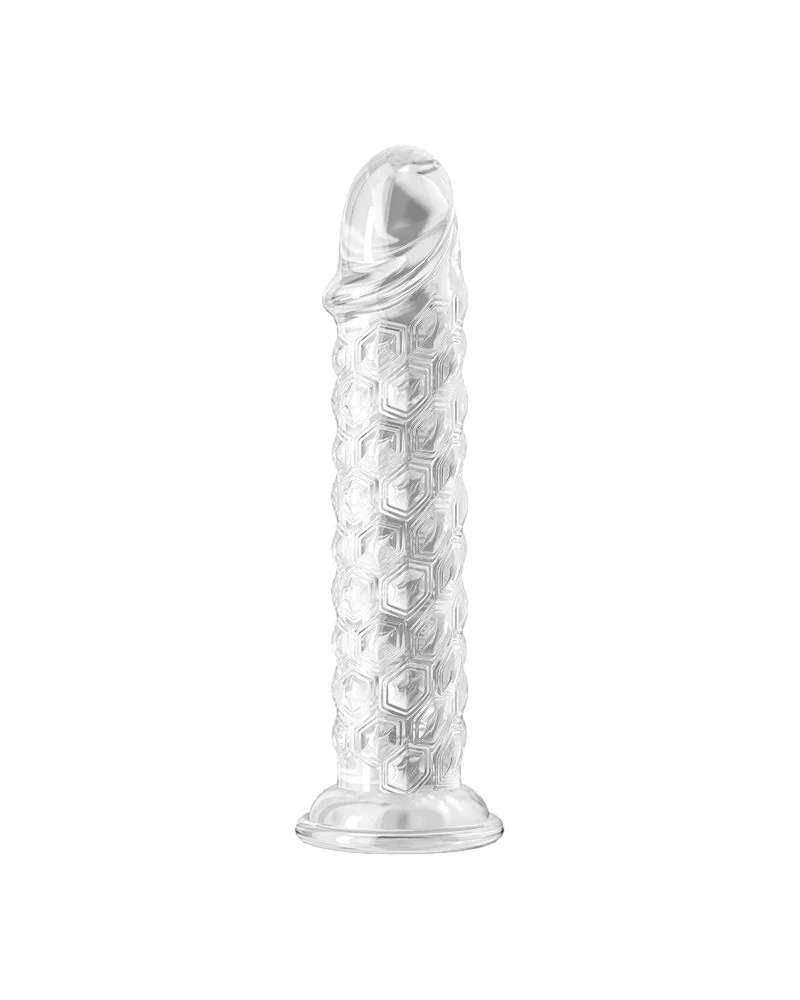 Gode Hexa Clear 17 x 3.8cm sextoys et accessoires sur La Boutique du Hard