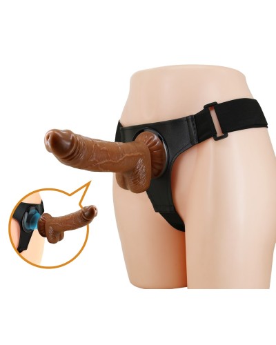Gode Ceinture Micheal 15 x 4.3cm Marron sextoys et accessoires sur La Boutique du Hard