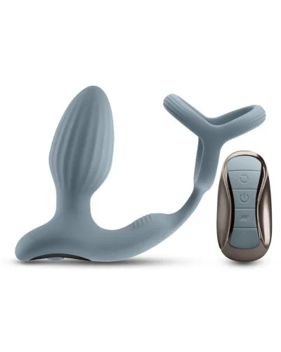 Plug + Ballstretcher Pinnacle 8 x 3.7cm sextoys et accessoires sur La Boutique du Hard