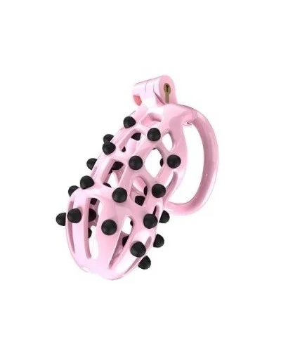 Cage de chasteté Point Up XL 11 x 4 cm Rose sextoys et accessoires sur La Boutique du Hard