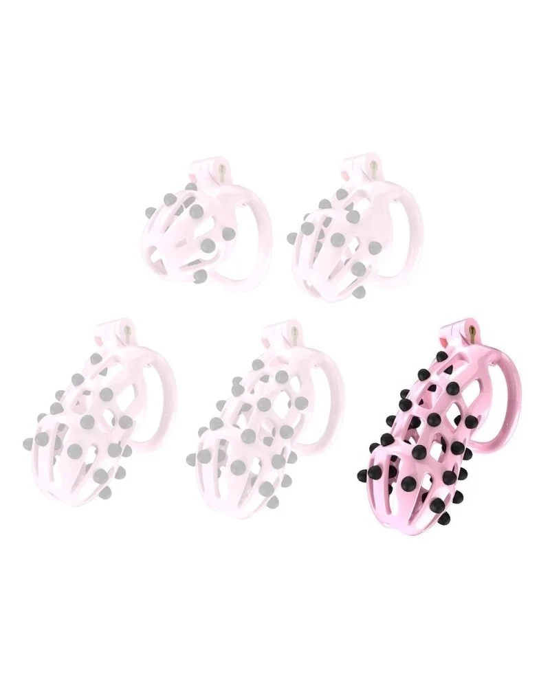 Cage de chasteté Point Up XXL 12 x 4 cm Rose sextoys et accessoires sur La Boutique du Hard