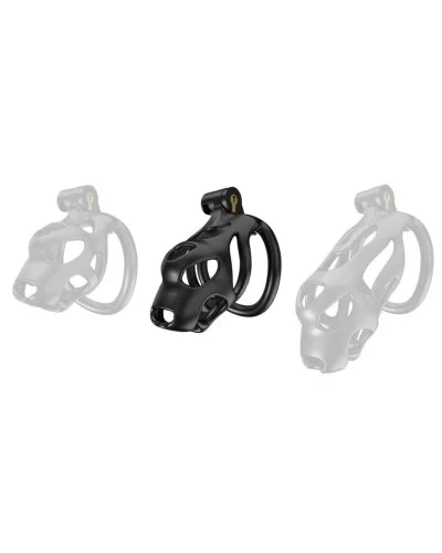 Cage de chasteté Dog M 8 x 3.7 cm Noire sextoys et accessoires sur La Boutique du Hard