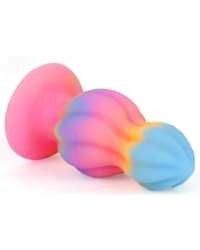 Plug Glamy L 15 x 7 cm Multicolore sextoys et accessoires sur La Boutique du Hard