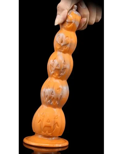 Gode Pumpkin M 20.5 x 6 cm Orange sextoys et accessoires sur La Boutique du Hard