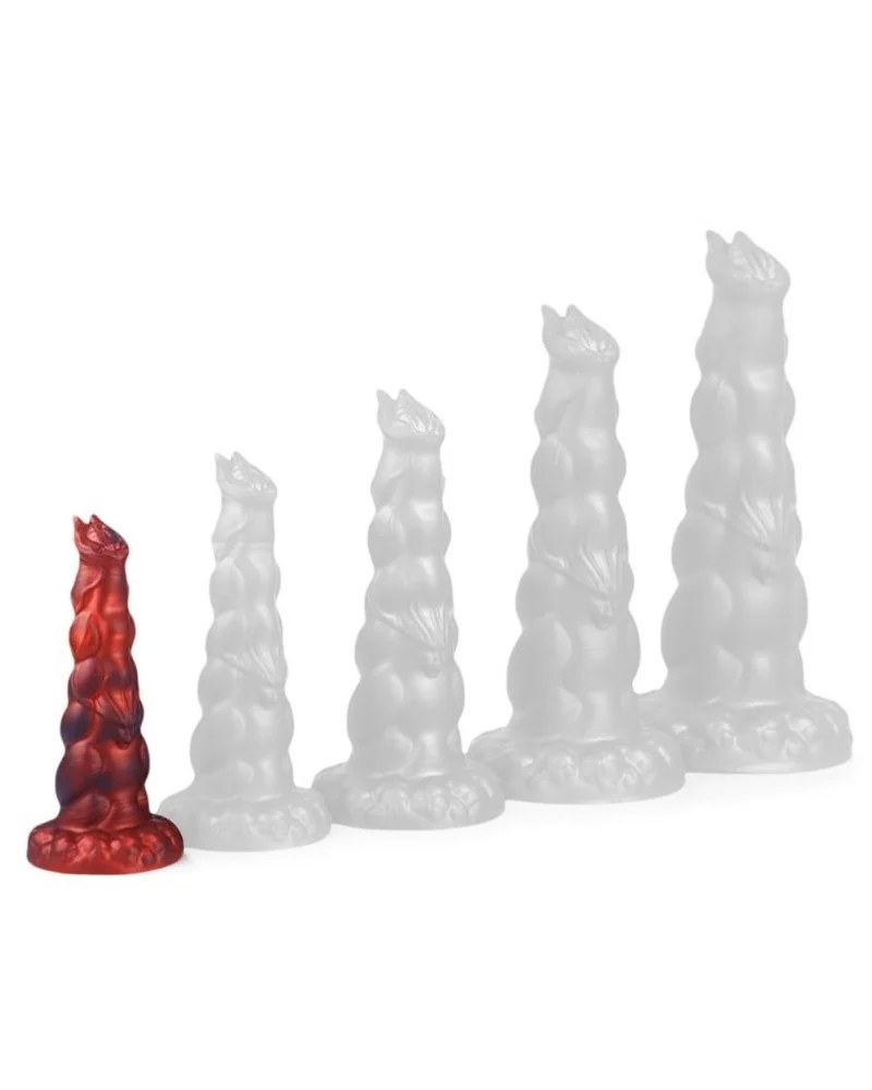 Plug Heyak S 18 x 5.5 cm Rouge sextoys et accessoires sur La Boutique du Hard