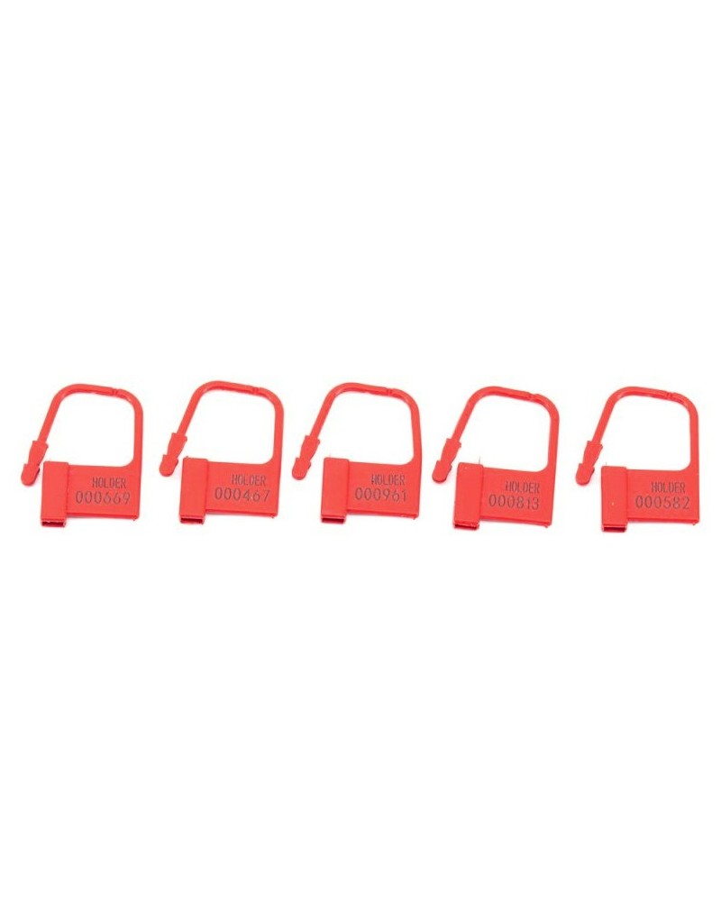 Lot de 5 Cadenas Lock Numérotés Rouge sextoys et accessoires sur La Boutique du Hard