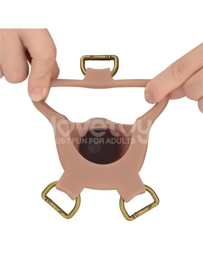 Gode Ceinture Creux Enhanced Set 21 x 5.8cm L/XL/2XL sextoys et accessoires sur La Boutique du Hard