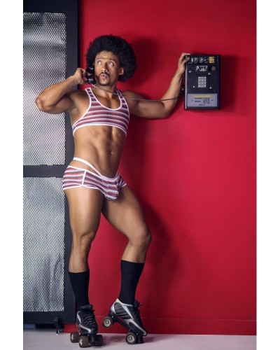 Ensemble Luniros Bleu Blanc Rouge sextoys et accessoires sur La Boutique du Hard