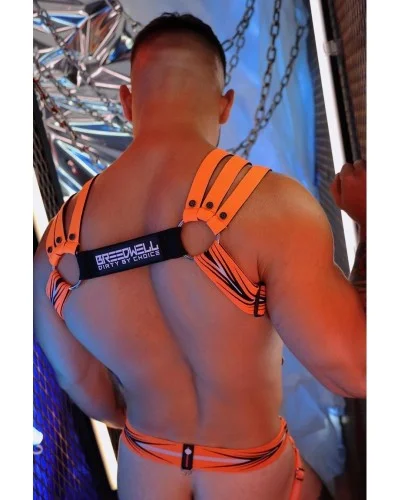 Harnais Circuit Breaker Orange sextoys et accessoires sur La Boutique du Hard