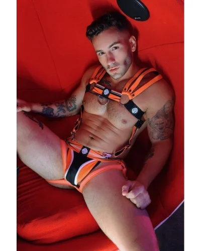 Harnais Circuit Breaker Orange sextoys et accessoires sur La Boutique du Hard