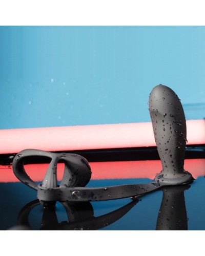 Ballstretcher et Plug Ass Curve 10 x 3.6 cm-10 Vibrations sextoys et accessoires sur La Boutique du Hard