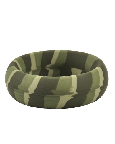 Pack 3 Cockrings Silimix Vert Army sextoys et accessoires sur La Boutique du Hard