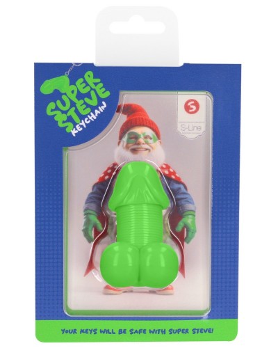 Porte-Clés Pénis Super Steve Vert sextoys et accessoires sur La Boutique du Hard