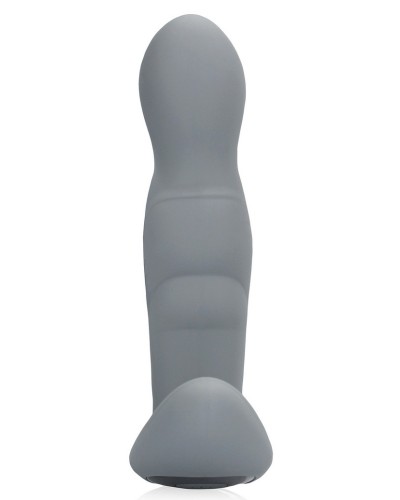 Stimulateur Prostatique Vibrant Rotatif Gothamey 11.5 x 3.4cm Gris sextoys et accessoires sur La Boutique du Hard