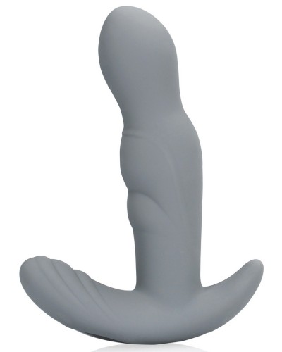 Stimulateur Prostatique Vibrant Rotatif Gothamey 11.5 x 3.4cm Gris sextoys et accessoires sur La Boutique du Hard