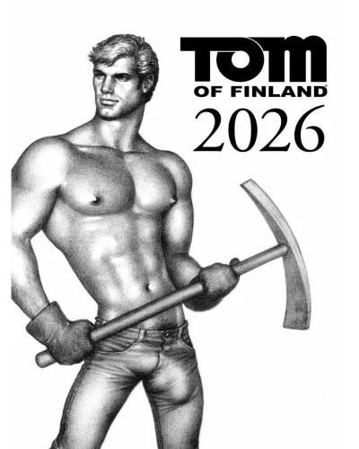 Calendrier 2026 Tom of Finland sextoys et accessoires sur La Boutique du Hard