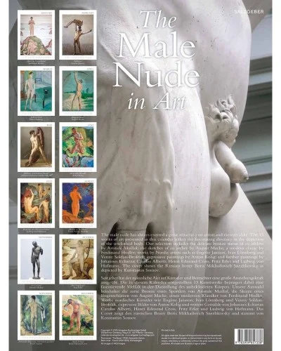 Calendrier 2026 The male nude in art sextoys et accessoires sur La Boutique du Hard