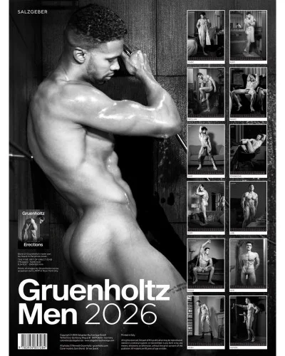 Calendrier 2026 Men Gruenholtz sextoys et accessoires sur La Boutique du Hard