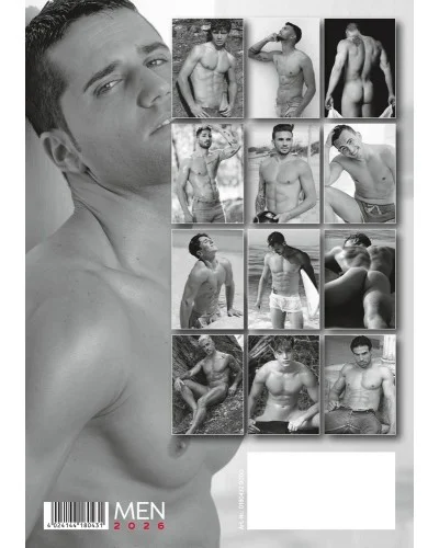 Calendrier 2026 Pin-up Soft men sextoys et accessoires sur La Boutique du Hard
