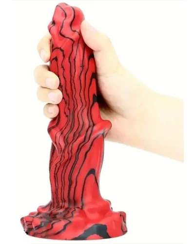 Gode Turtmouth 20 x 5.7cm Rouge sextoys et accessoires sur La Boutique du Hard