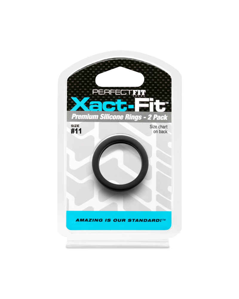 Lot de 2 Cockrings Xact-Fit n°11 - Diamètre 28mm sextoys et accessoires sur La Boutique du Hard