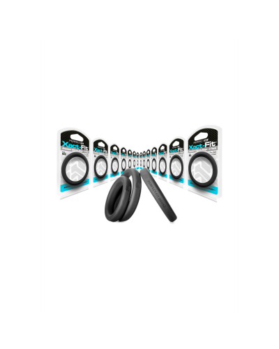 Lot de 2 Cockrings Xact-Fit n°15 - Diamètre 38mm sextoys et accessoires sur La Boutique du Hard