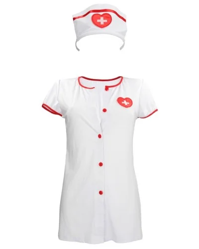 Costume sexy d'Infirmière Nurse S/M sextoys et accessoires sur La Boutique du Hard
