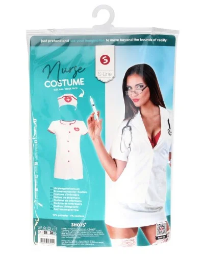 Costume sexy d'Infirmière Nurse S/M sextoys et accessoires sur La Boutique du Hard