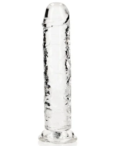 Gode Transparent Crystal Clear 19.5 x 4.3cm  sextoys et accessoires sur La Boutique du Hard