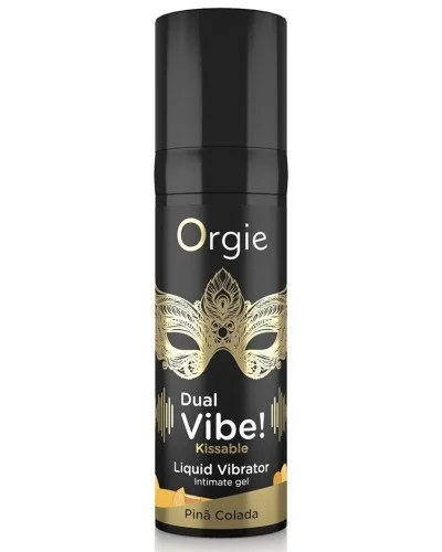 Gel Stimulant Dual Vibe Pina Colada 15ml sextoys et accessoires sur La Boutique du Hard