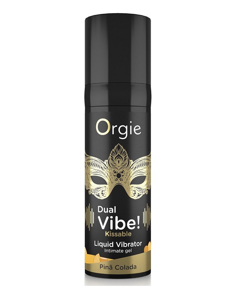 Gel Stimulant Dual Vibe Pina Colada 15ml sextoys et accessoires sur La Boutique du Hard