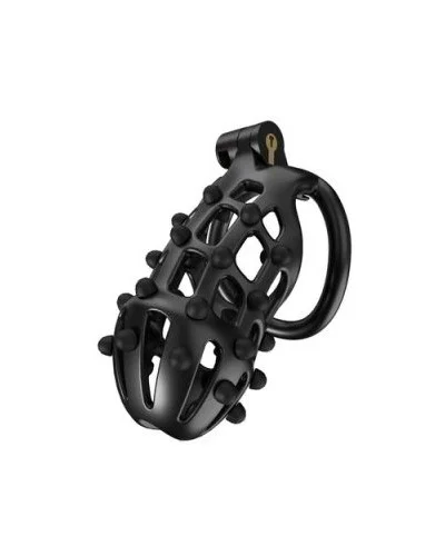 Cage de chasteté Point Up XL 11 x 4 cm Noire sextoys et accessoires sur La Boutique du Hard