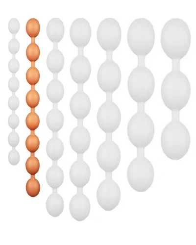 Boules Bolz M 56 x 4.7 cm Orange sextoys et accessoires sur La Boutique du Hard