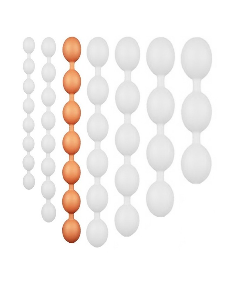 Boules Bolz L 61 x 5.7 Orange sextoys et accessoires sur La Boutique du Hard