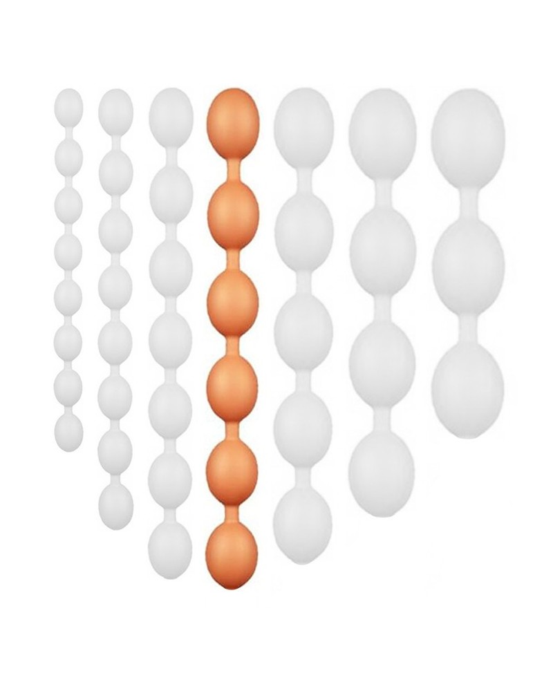 Boules Bolz XL 62 x 6.7 cm Orange sextoys et accessoires sur La Boutique du Hard