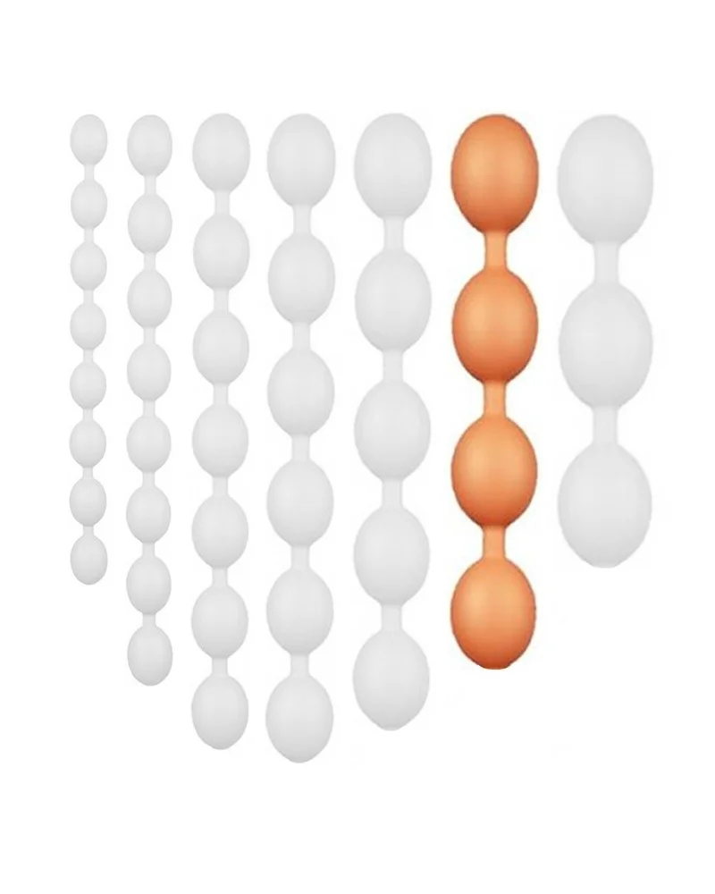 Boules Bolz 3XL 54 x 8.7 cm Orange sextoys et accessoires sur La Boutique du Hard