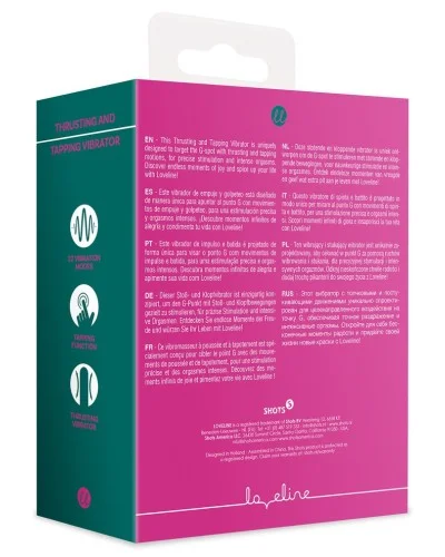 Stimulateur Point G et Clitoris Pinking 12 x 3.3cm sextoys et accessoires sur La Boutique du Hard