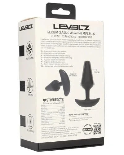 Plug vibrant Classic Vibe M 10.5 x 3.7cm sextoys et accessoires sur La Boutique du Hard