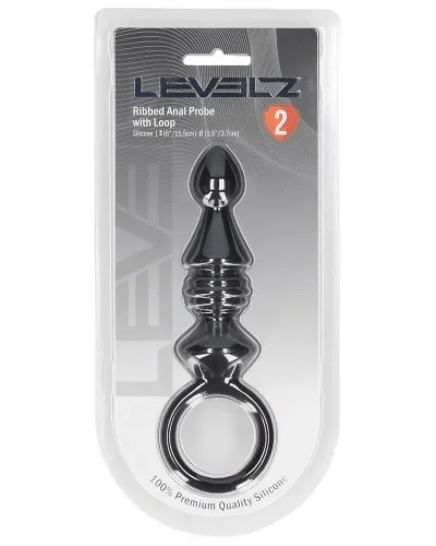 Chapelet Ribbed Probe 10.5x 3.4cm sextoys et accessoires sur La Boutique du Hard