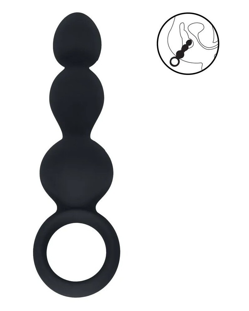 Chapelet Beaded Probe 10.5 x 3.7cm sextoys et accessoires sur La Boutique du Hard