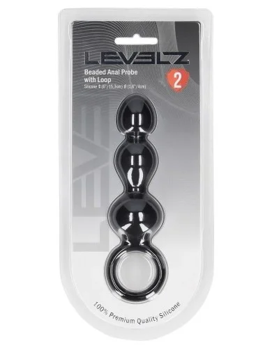 Chapelet Beaded Probe 10.5 x 3.7cm sextoys et accessoires sur La Boutique du Hard