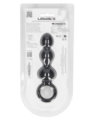 Chapelet Beaded Probe 10.5 x 3.7cm sextoys et accessoires sur La Boutique du Hard