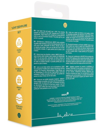 Coffret Sextoys de couple LOVE SEXPLORE 4 Accessoires sextoys et accessoires sur La Boutique du Hard