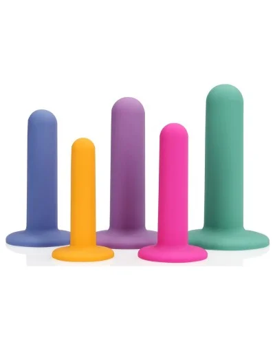 Kit de 5 Plugs d'entraînement Growfun sextoys et accessoires sur La Boutique du Hard