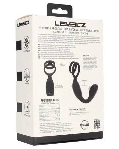 Plug + Ballstretcher Dobleez 8 x 3.6cm sextoys et accessoires sur La Boutique du Hard