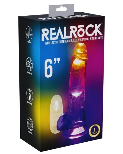 Gode Vibrant Lumineux Led Vibes 12.5 x 3.5cm Transparent sextoys et accessoires sur La Boutique du Hard